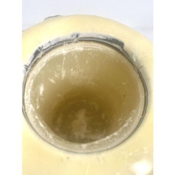 Vintage HOLLAND HOUSE CANDLE Brown & Gold Elephant Handmade Carved 8” - Picture 8 of 9